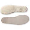 Wooline Vložky do topánok filc/kožušina svetlé Veľkosť: 41