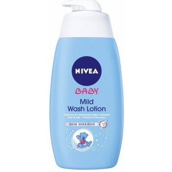 Nivea Baby umývací tvár telo vlásky 500 ml