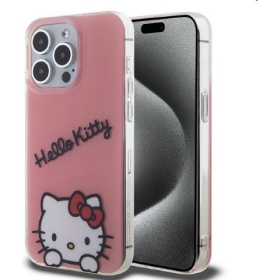 Hello Kitty IML Daydreaming Logo Apple iPhone 15 Pro Max, ružové