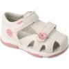 BEFADO 170P105 dívčí sandálky FLOWER stříbrné 22 170P105_22
