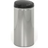 Bezdotykový kovový odpadkový kôš 30 L, s vnútornou plastovou nádobou