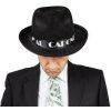 Klobúk čierny - AL CAPONE - mafián - mafia - gangster - dospelý