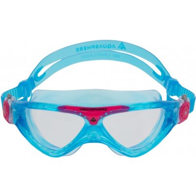 Aqua Sphere Vista Junior čirý zorník - dětské plavecké brýle turquoise/pink