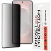 Techsuit - 111D Privacy Full Glue ochranné sklo pre Samsung Galaxy S25 Edge – čierne