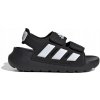 Adidas Detské sandále z čiernej peny na suchý zips ALTASWIM 2.0 ID0306 R. 23