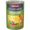 Animonda Gran Carno Superfoods Adult kura špenát maliny tekvicové semienka 400 g