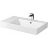 Cersanit INVERTO 80 Umývadlo nábytkové 80,5x45,5cm,prepad,otvor pre bat,Biela Ľavé K671-016