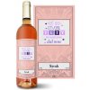 Sablio Keď Boh stvoril tety Syrah ružové suché víno 12 % 0,75 l (holá fľaša)