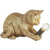 Endon | Endon 107389 - Stolná lampa KITTEN 1xE14/7W/230V zlatá | EN0060