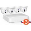 Tenda K4P-4CR - PoE kamerový set 4MPx, 4CH NVR + 4x IP kamera 4MPx, IP67, zvuk, web. rozhraní,CZ app