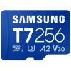 Samsung T7/Micro SDXC/256GB/UHS-I U3 / Class 10/Modrá MB-MB256T/WW