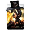 Obliečky Drak 140 x 200 + 70 x 90 cm FARO