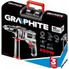 GRAPHITE 58G726, Príklepová vŕtačka 650W