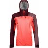 Ortovox W's Westalpen 3L Light Jacket červená
