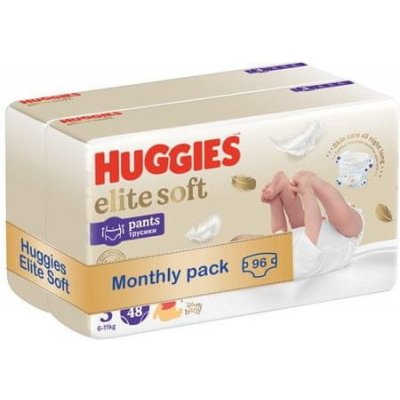 Huggies Elite Soft Pants č. 396 ks