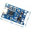 Nabíjací modul pre lítiové batérie TP4056 + ochranný obvod rôzne typy - Micro USB
