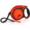 flexi Xtreme L popruh 8m, oranžová do 65kg s pružným Soft-Stop pásikom