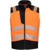 Portwest FR719 PW3 Modaflame softshellová Hi-Vis FR vesta, Veľkosť S, Farba Orange/Black