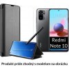 Otváracie Púzdro Luxria Clear View pre Xiaomi - Čierne Pre Xiaomi: Redmi Note 10