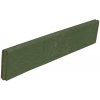 AVE - Gumová dlažba OBRUBNÍK / ukončovací diel 50 x 200 mm x 980 mm zelená - 1 ks