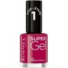 Rimmel London RIMMEL Super Gel, lak na nechty s 3D efektom 025 Urban Purple, 12 ml, 025 Urban Purple