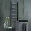 Zehnder Puk - chrómový kúpeľňový radiátor 100 x 40 cm