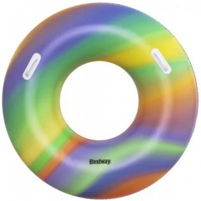 Kruh Bestway 36352 Rainbow Swim koleso do vody 1.19m