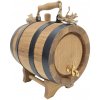 Dubové sudy Drevený sud s rukoväťou, 3L