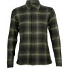 Fox Womens Survivalist Stretch Flannel L dark sage green