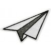 Nažehlovačka Origami lastovička 3,3 x 3,8 cm Monoquick