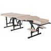 Skladací masážny stôl Fabulo CHIRO-180 Farba: krémová 180-190*55 cm | 21,7 kg | 4 farby