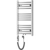 Mexen Ares, elektrické vykurovacie teleso 700 x 400 mm, 300 W, chrómová, W102-0700-400-2300-01