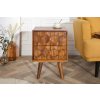 Moderný nočný stolík z masívu Mystic Living Sheesham 40cm