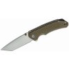 CIVIVI C2023F Brazen vreckový nôž 8,8 cm, Tanto, Bead Blasted, zelená, Micarta