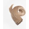 Clip-in vlasy seamless 45cm, 80g #6/613 | béžovohnedý melír