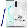 Picasee silikónový prehľadný obal pre Samsung Galaxy Note 10 N970F - White Fuel