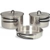 Súprava riadu Tatonka COOKSET REGULAR Strieborná
