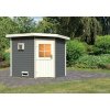 fínska sauna KARIBU MIKKA (92662) terragrau LG3999