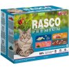 Rasco Premium Sterilized salmon cod duck turkey 12 x 85 g