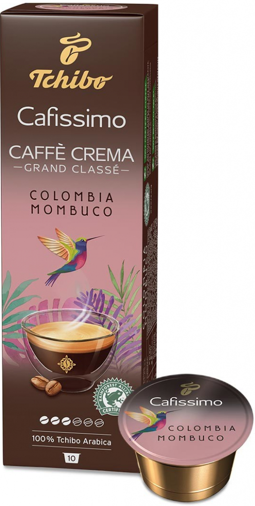Tchibo Grand Classé Caffè Crema Colombia Mombuco 10 ks od 3,99 € -  Heureka.sk