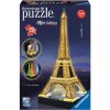 Ravensburger Eiffelova veža (Nočná edícia) 3D Puzzle 216 dielikov