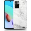 Picasee silikónový prehľadný obal pre Xiaomi Redmi 10 (2022) - White marble
