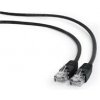 Gembird PP12-5M/BK patch RJ45, cat. 5e, UTP, 5m, čierný
