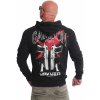 Yakuza mikina pánska s kapucňou ANY TOOL HOB 22029 black Veľkosť: 6XL, Farba: čierna