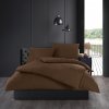 Bavlnené obliečky Color Hnedé 140x200/70x90 cm