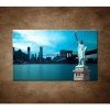 Obraz - Manhattan a Socha Slobody 90x60cm