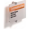 Durable Informačná tabuľka Crystal Sign 210 x 148 mm