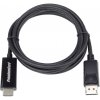 DisplayPort na HDMI kabel 1m M/M kportadk01-01