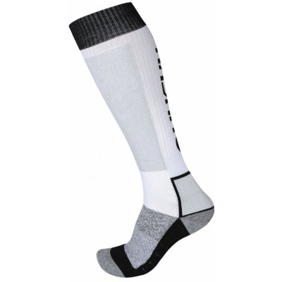 Husky ponožky Snow Wool biela/čierna