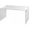 SucceBuy Konferenčný Stolík Akrylový 813x401x414MM Priehľadný Tvar U